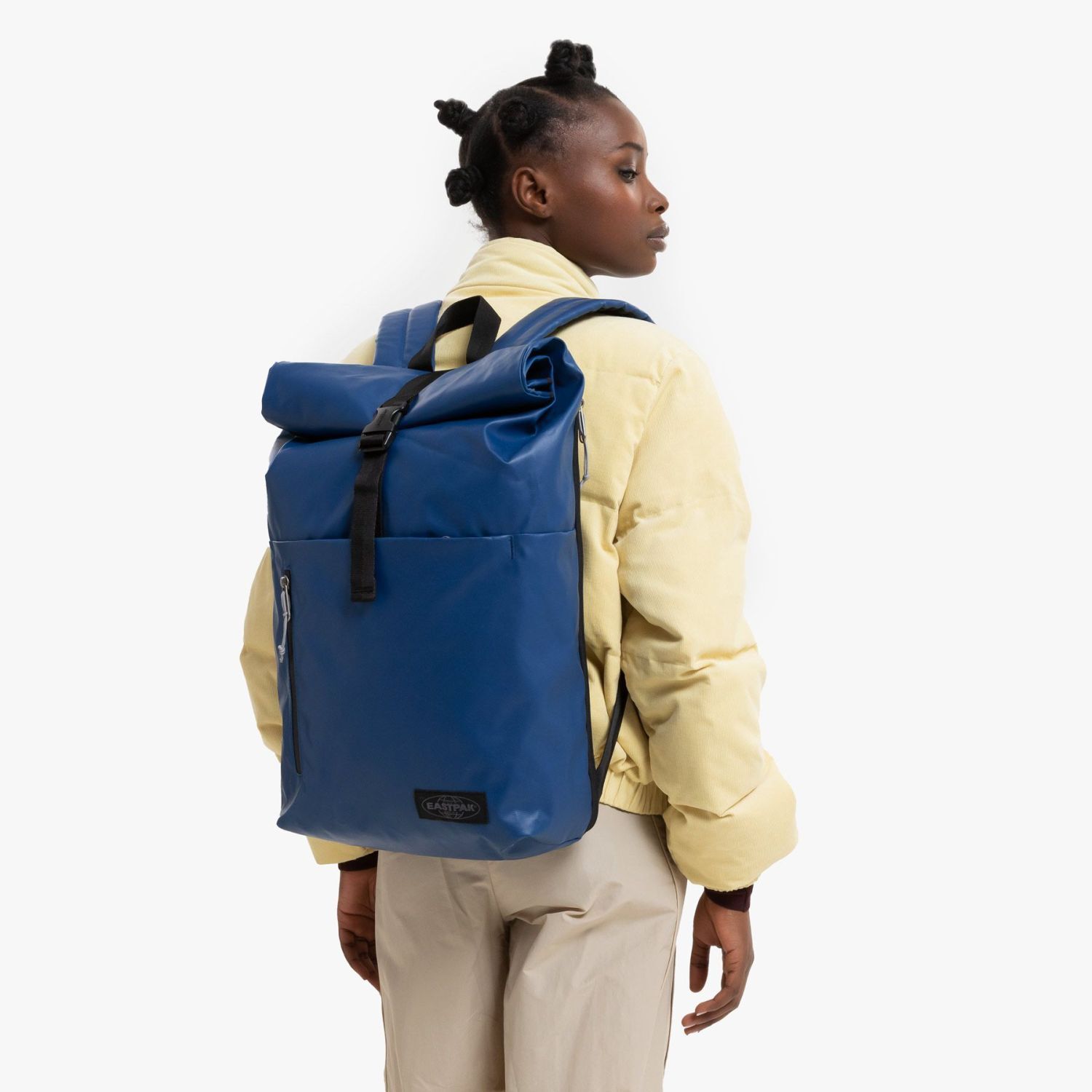 Eastpak UP Roll Rucksack mit Roll-Öffnung an der Oberseite Tarp Peony