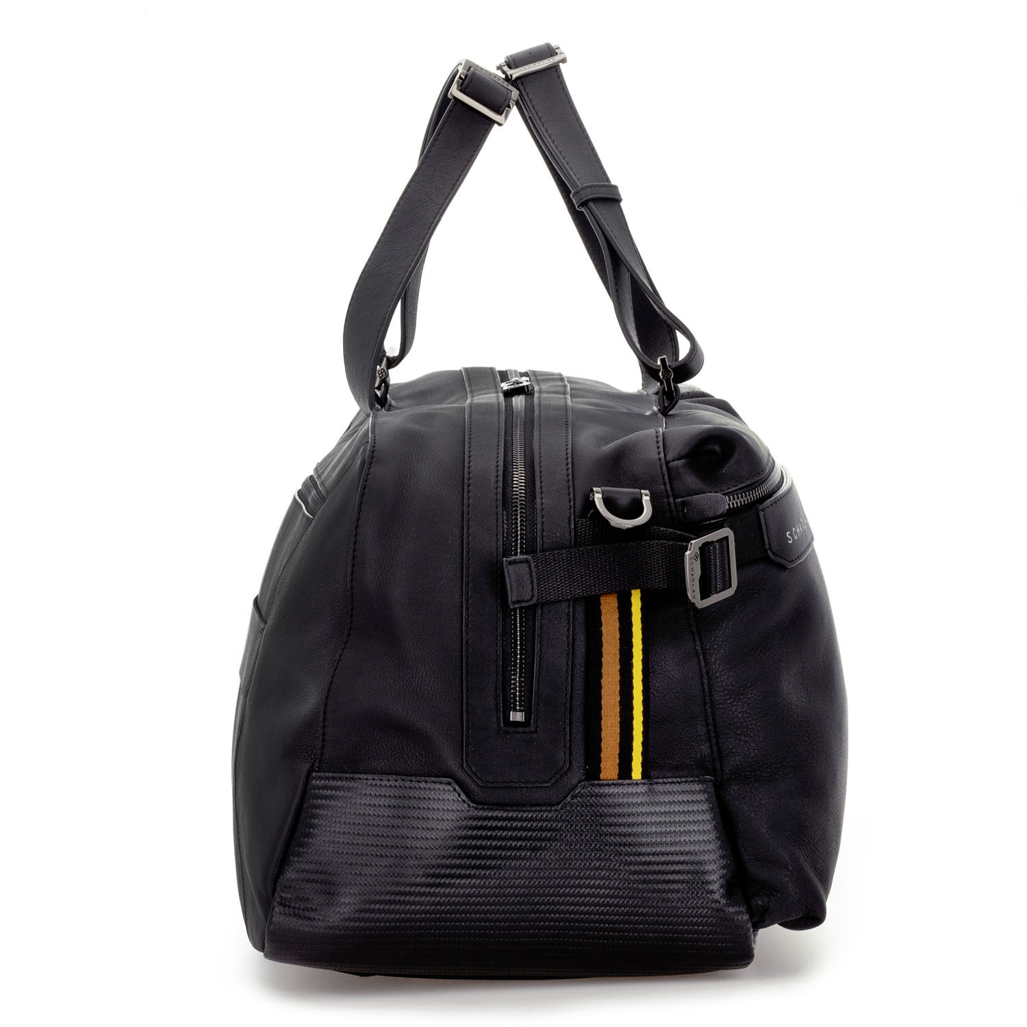 SCHARLAU Slackline MERAYO Leder-Reisetasche Black SCHARLAU Slackline MERAYO Leder-Reisetasche Black