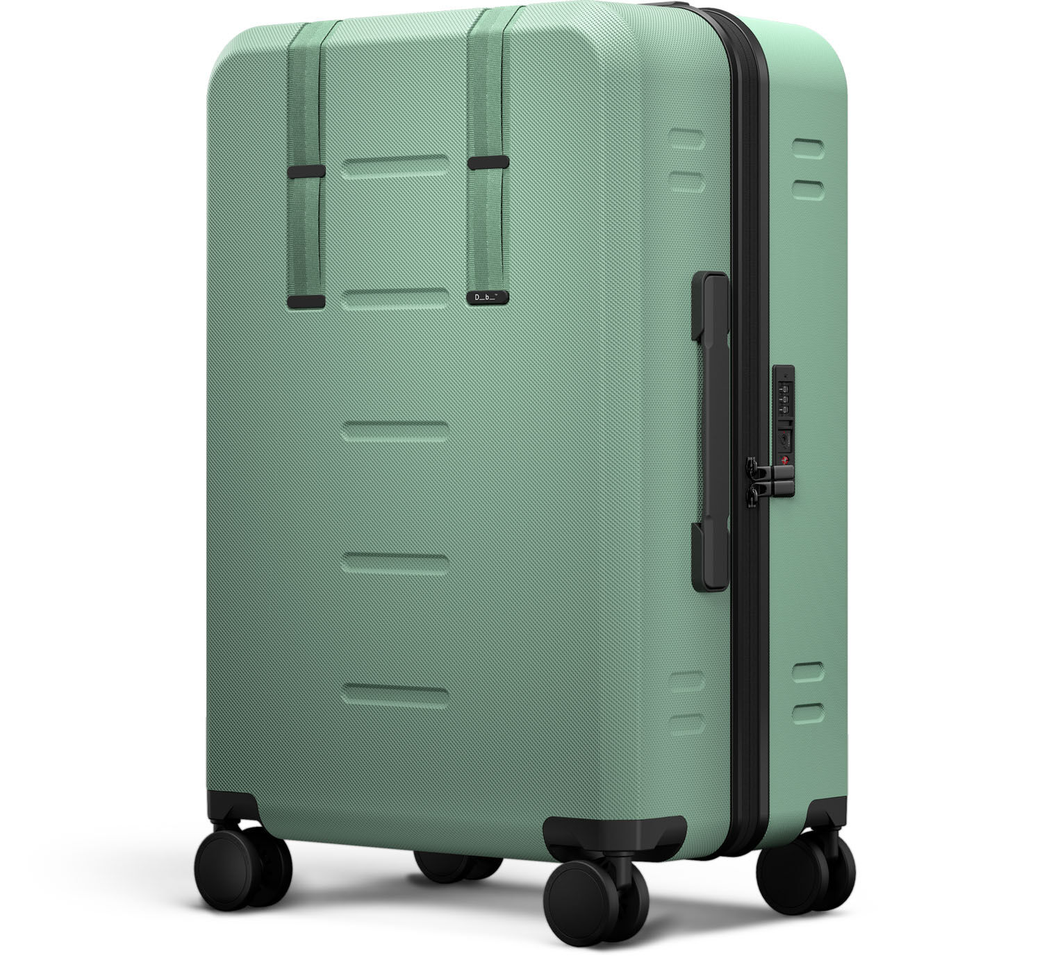 D_b_ Ramverk Check-in Luggage Medium Green Ray