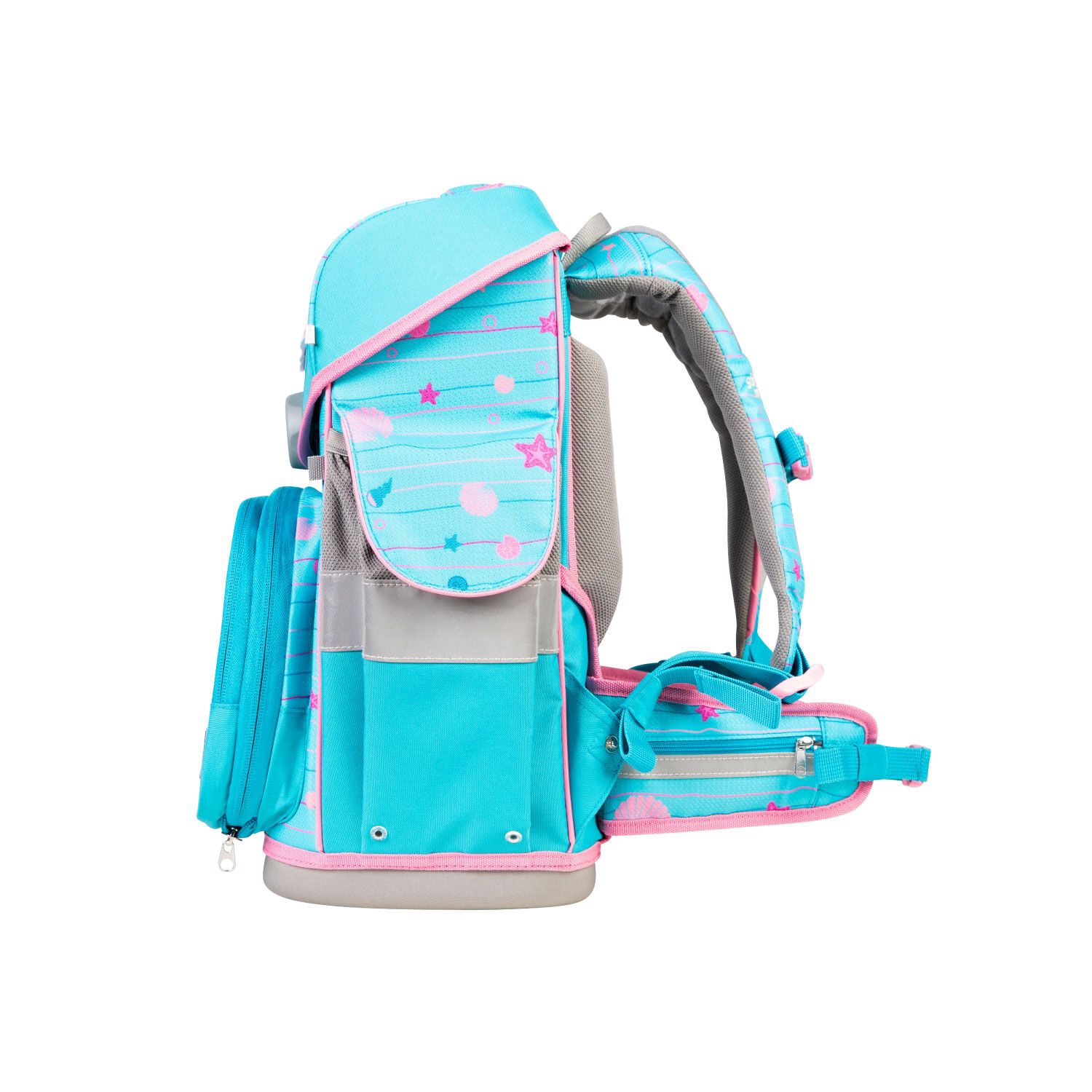 School-Mood Timeless Pro 7-tlg. Schulranzenset Lilly (Meerjungfrau)