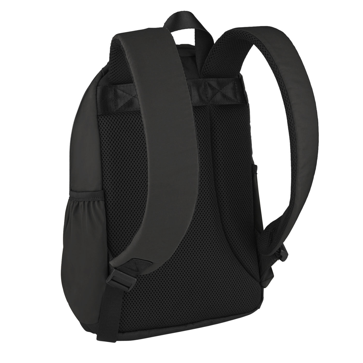 Camel Active Terra Backpack M aus recyceltem Nylon 4223 Schwarz