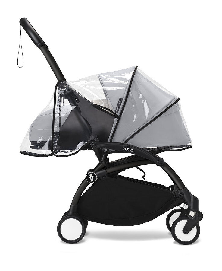 Stokke® YOYO® 0+ Neugeborenen Set Regenschutz für Kinderwagen Black