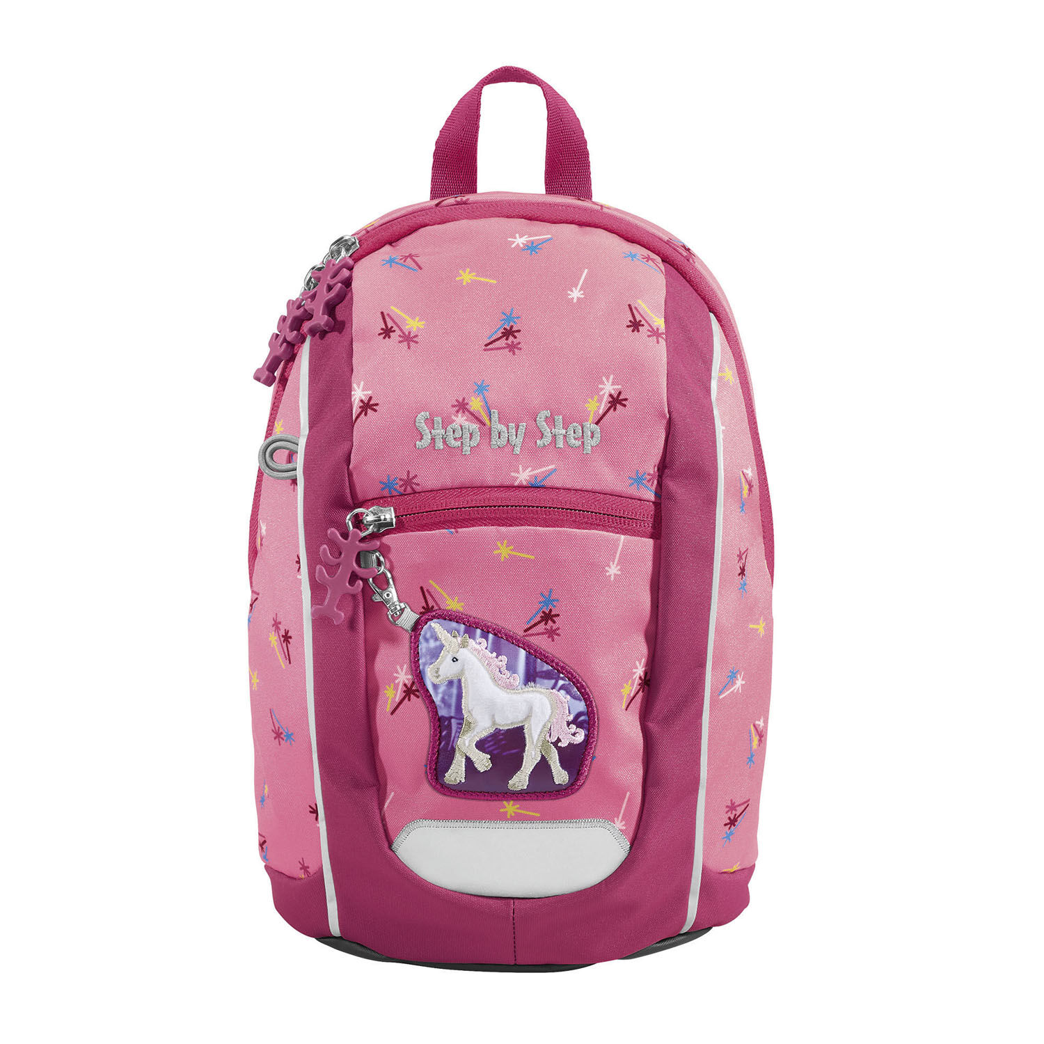 Step by Step Kinderrucksack KIGA MINI Kindergartenrucksack-Set Little Unicorn Nuala