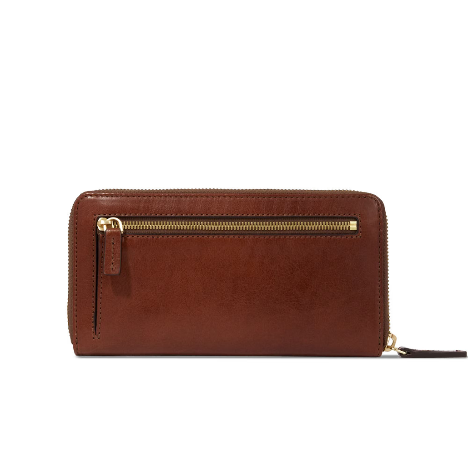 The Bridge Story Donna Leder-Damengeldbeutel -01713101 Braun/Gold