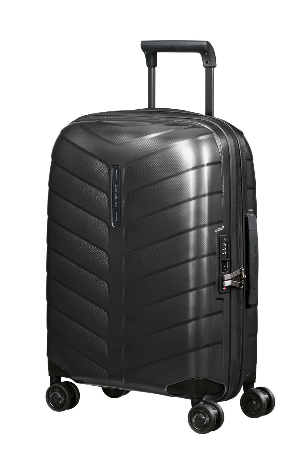 Samsonite Attrix Trolley mit 4 Rollen erweiterbar 55cm (20/23cm) Anthrazit