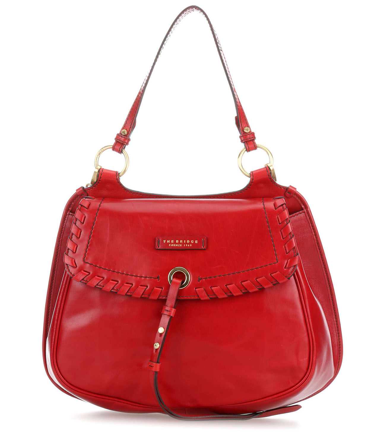The Bridge Vallombrosa Damentasche Kirschrot/Gold The Bridge Vallombrosa Damentasche Kirschrot/Gold