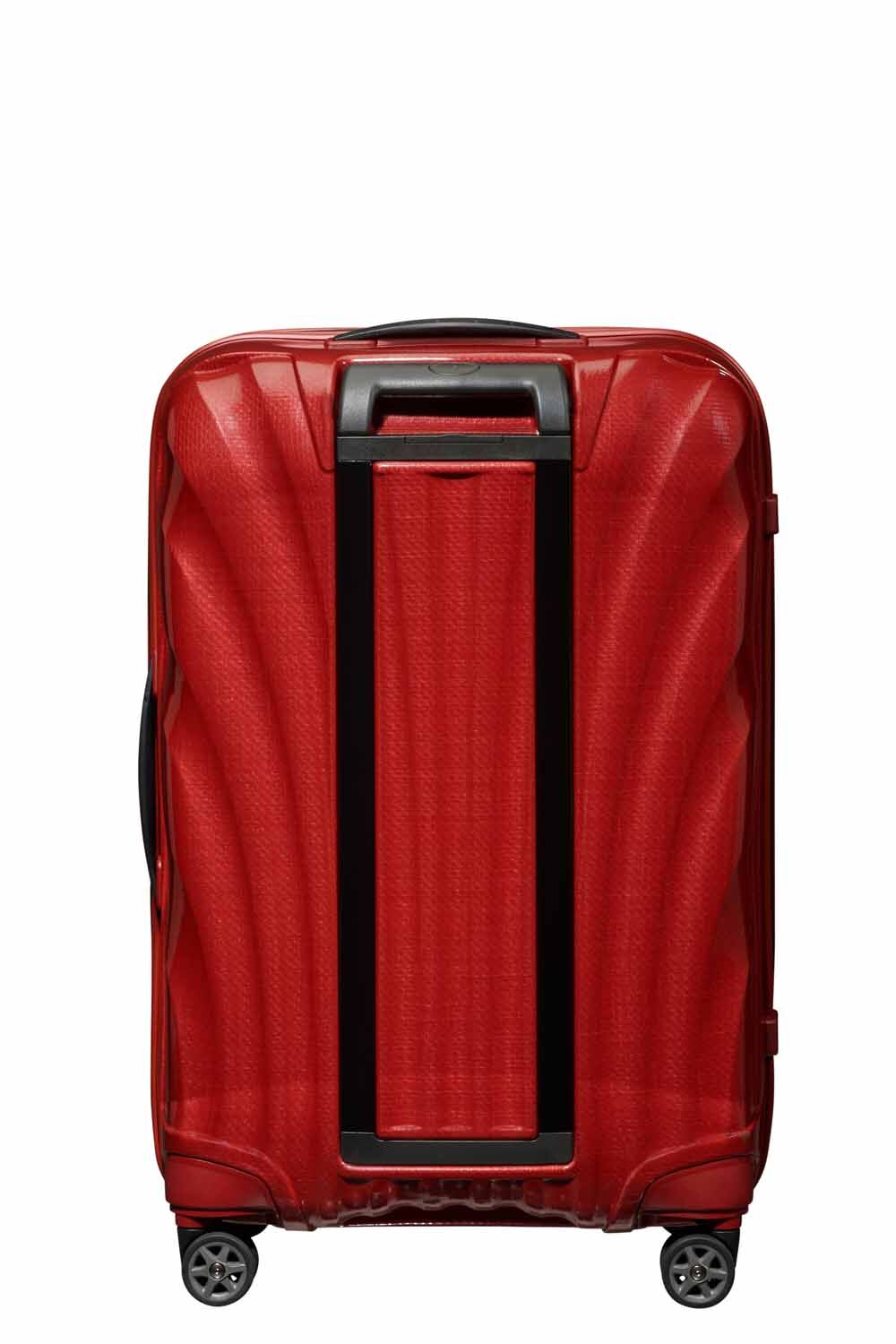 Samsonite C-Lite Trolley mit 4 Rollen 69cm + GRATIS HOTELGUTSCHEIN Chili Red