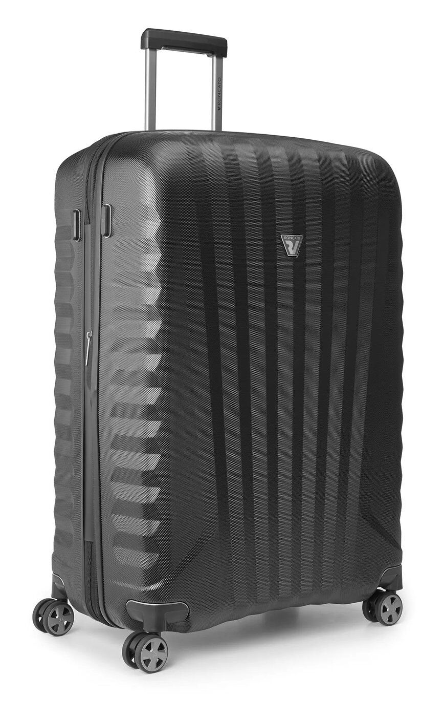 Roncato UNO PREMIUM 3.0 Großer koffer L (80cm) Erweiterbar Schwarz