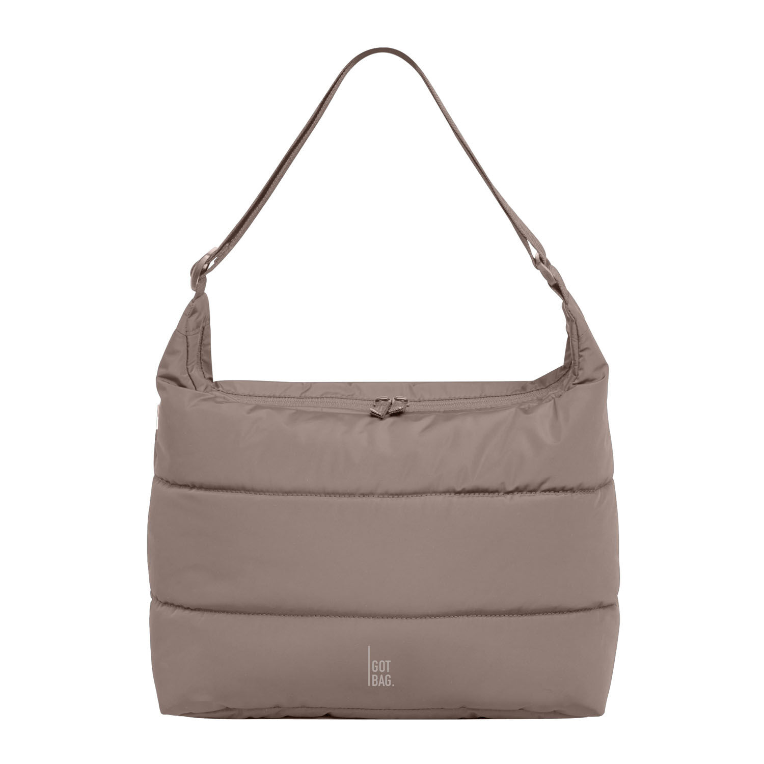 GOT BAG Puffer Square Bag Large oyster monochrome