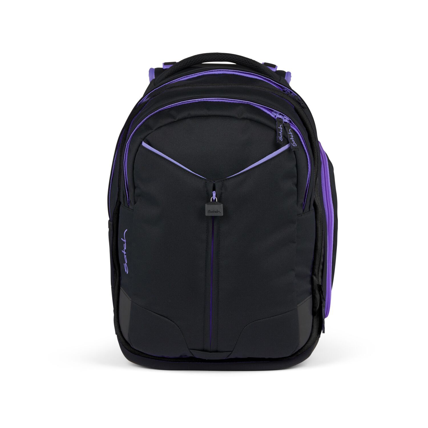 satch match Schulrucksack Purple Phantom