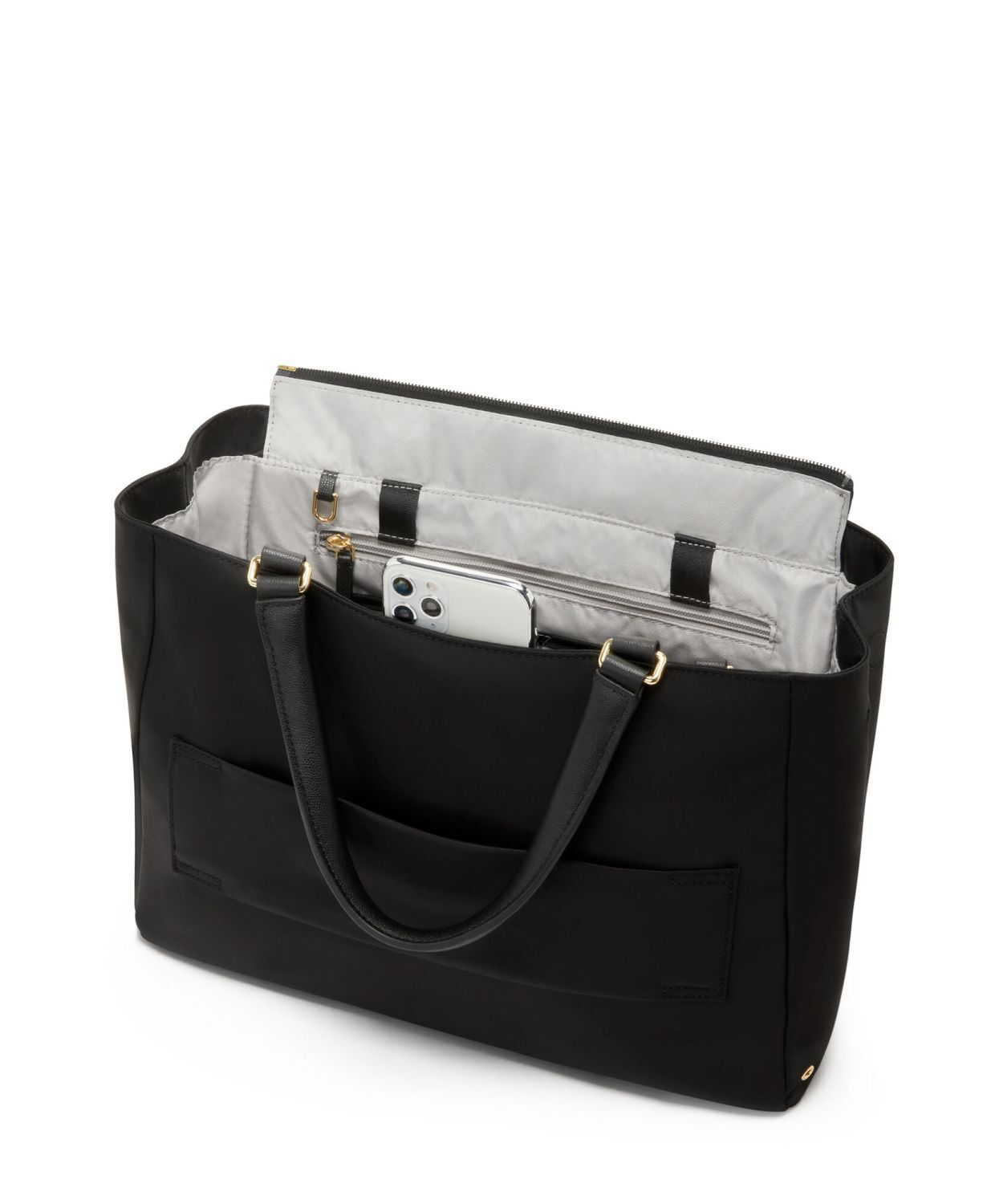 Tumi Voyageur Valetta Tragetasche (medium) Schwarz/Gold