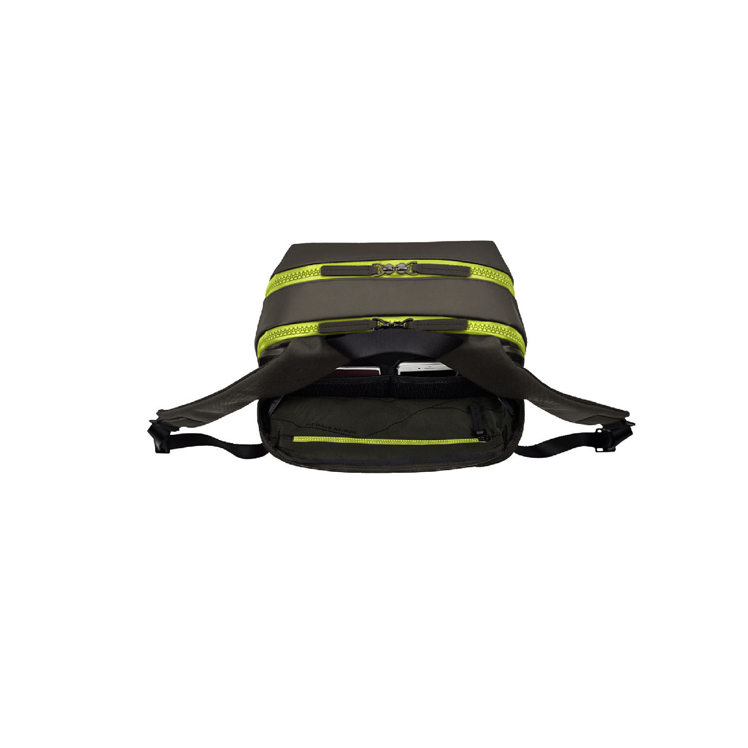 Horizn Studios Gion Pro Rucksack M - NEON Dark Olive/Neon Green