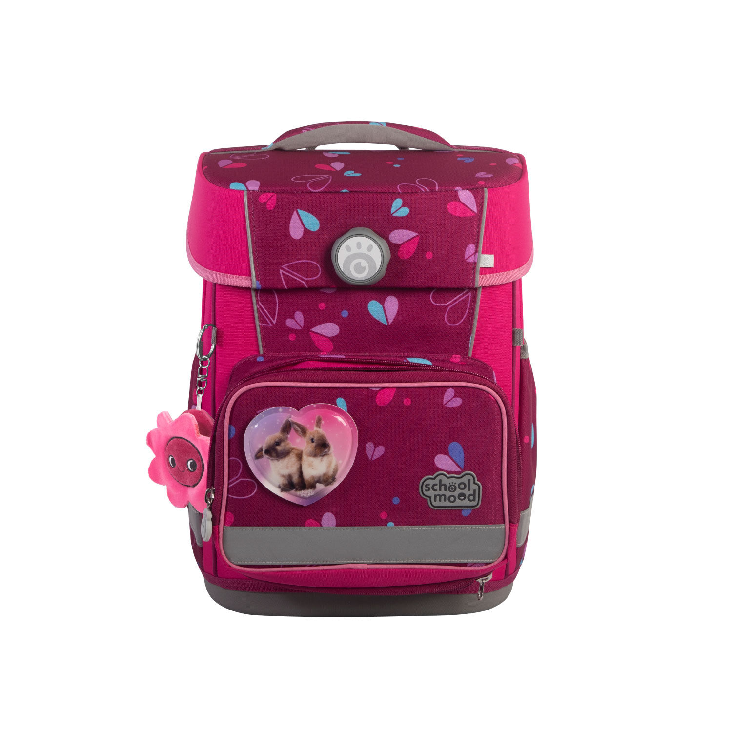 School-Mood Champion Pro 7-tlg. Schulranzenset Klara (Häschen)