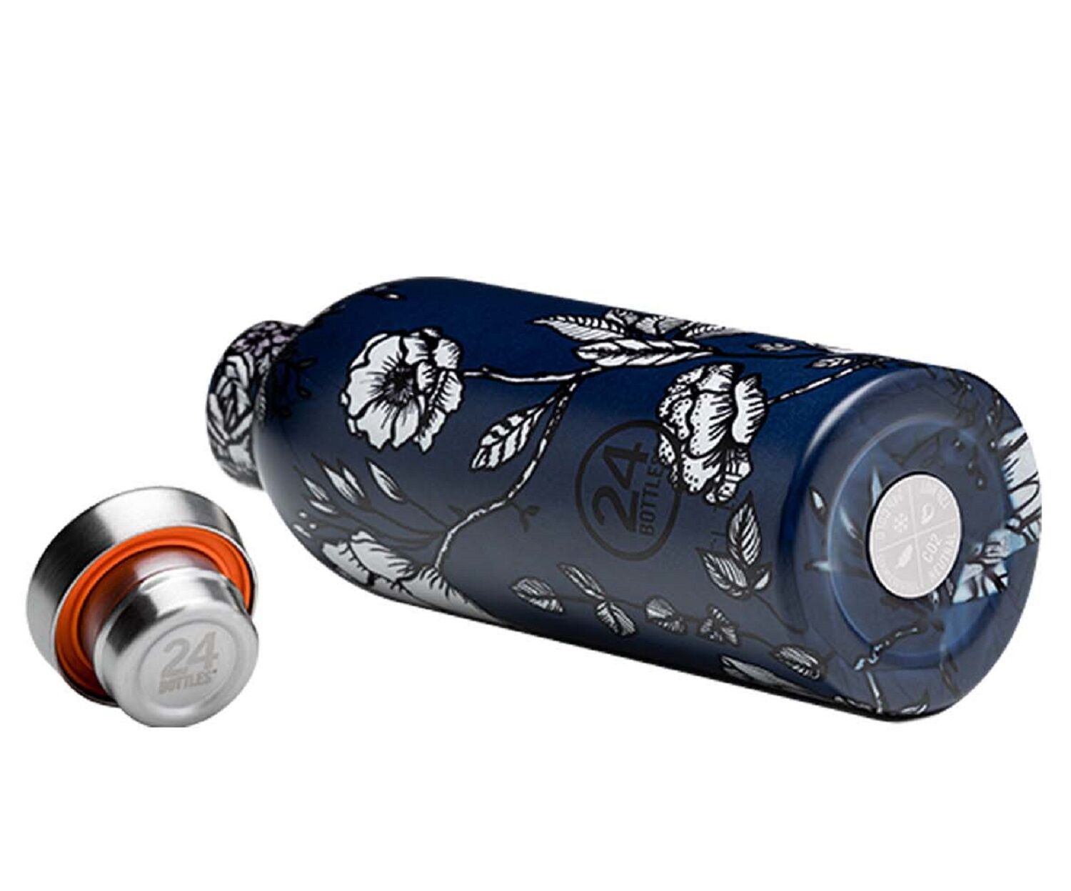 24Bottles® Clima Bottle Floral 330ml Silent Purity