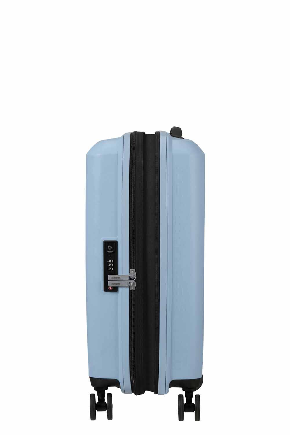 American Tourister AeroStep Handgepäck 55cm erweiterbar Soho Grey