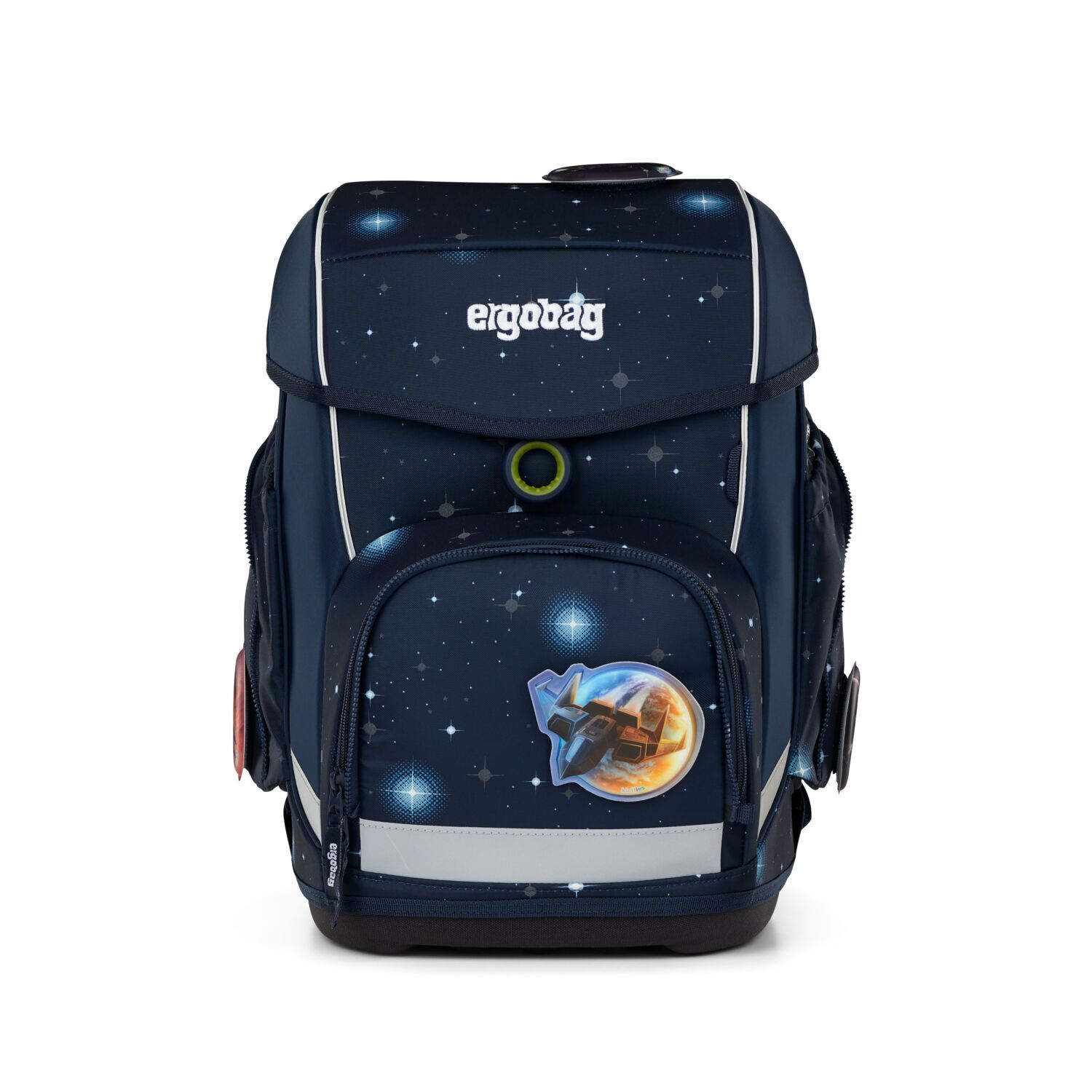 ergobag cubo GALAXY GLOW 5-teiliges Schulrucksack-Set 2025 KoBärnikus