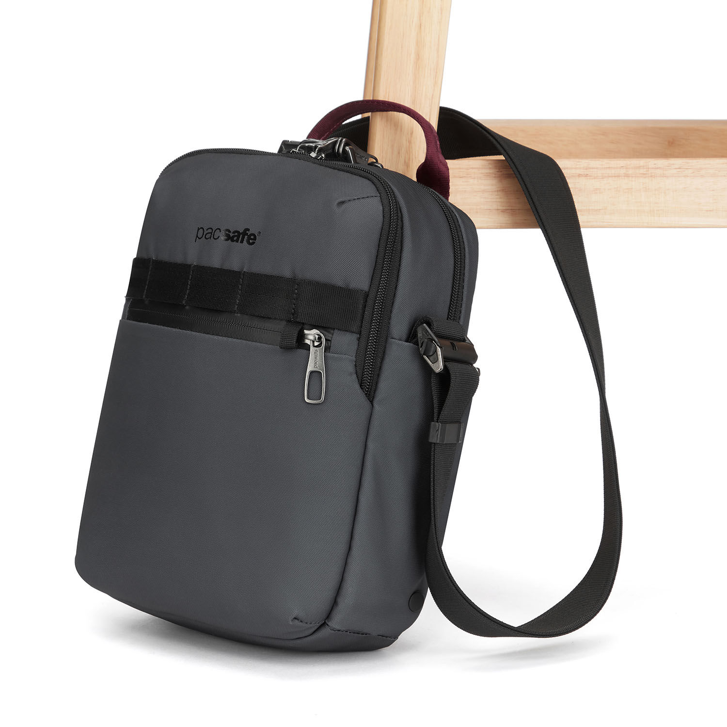 pacsafe X Anti-Theft Vertical Crossbody Slate