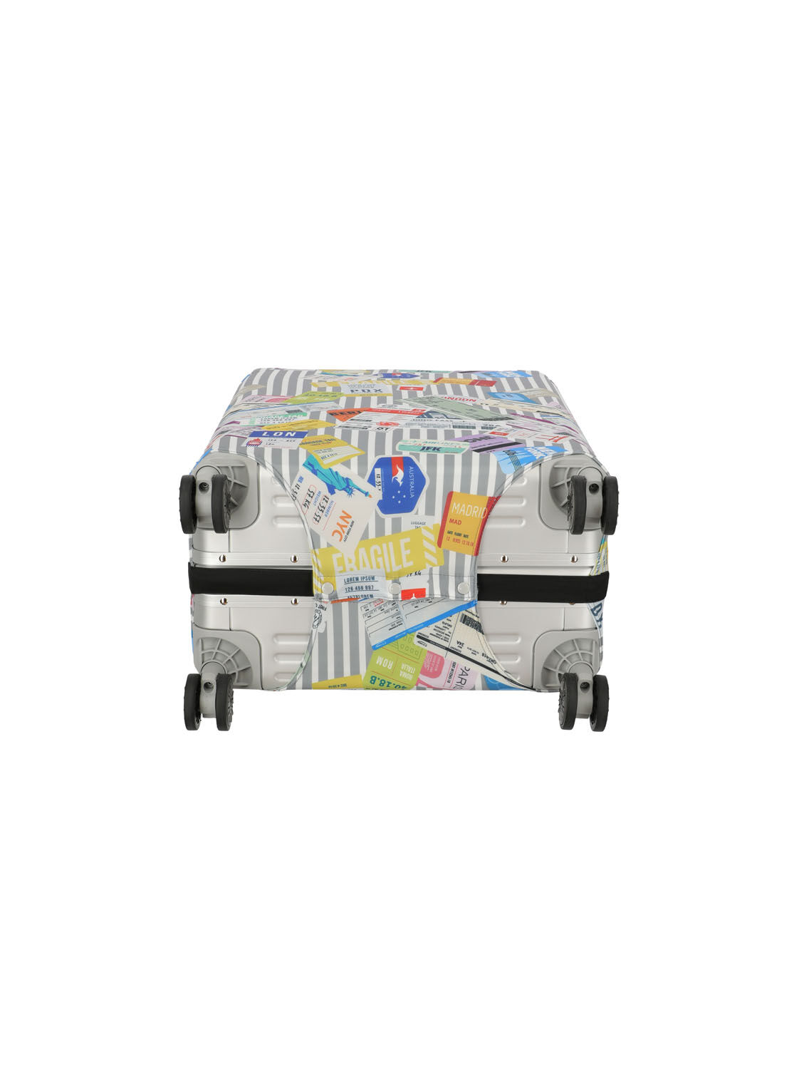 Travelite Accessoires Kofferhülle M Multi.Color/Tickets