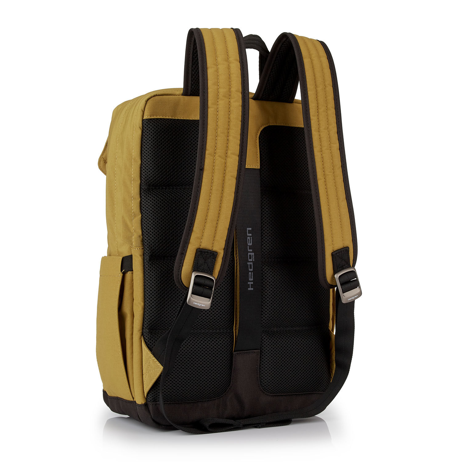 Hedgren Great American Heritage CANYON Square Backpack RFID 15,6" Mustard Olive