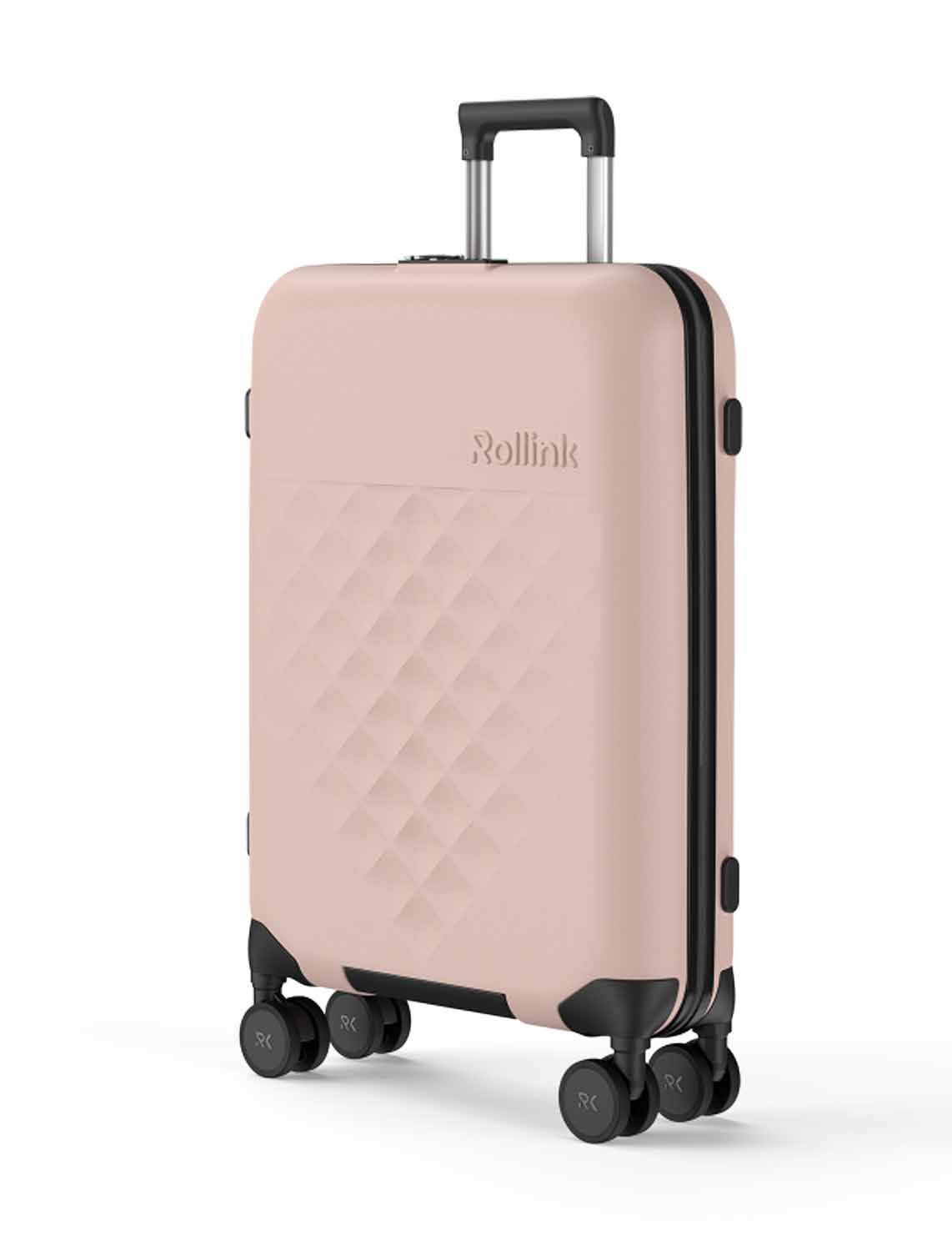 Rollink Vega 360 26" Check-In M, 4-Rollen Rose Smoke