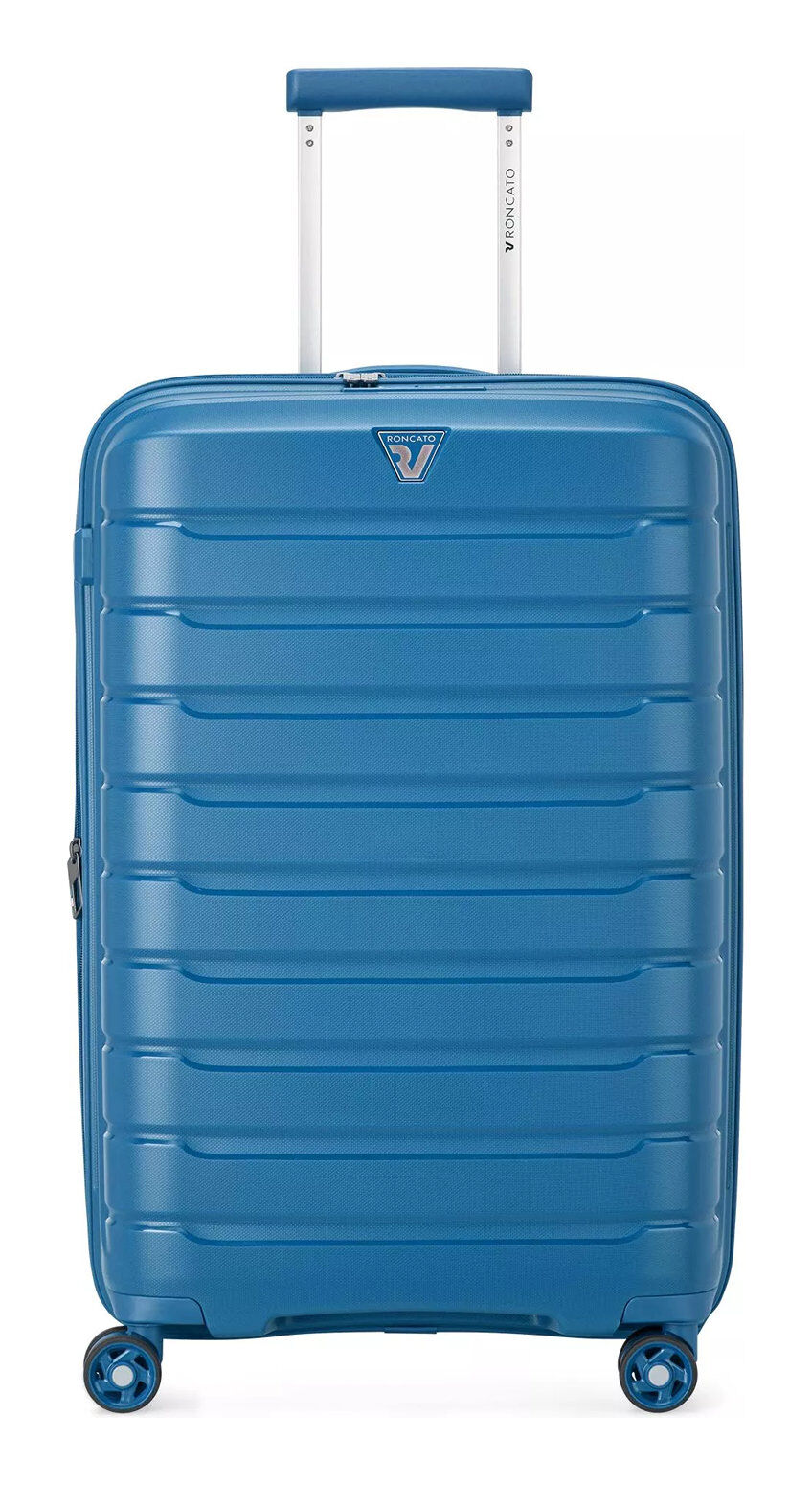 Roncato B-Flying Medium Spinner, erweiterbar 68cm denim