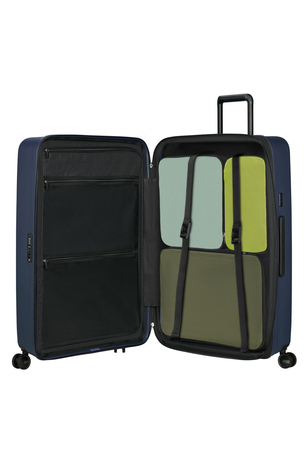 Samsonite Restackd Trolley mit 4 Rollen erweiterbar 81cm + GRATIS HOTELGUTSCHEIN Midnight
