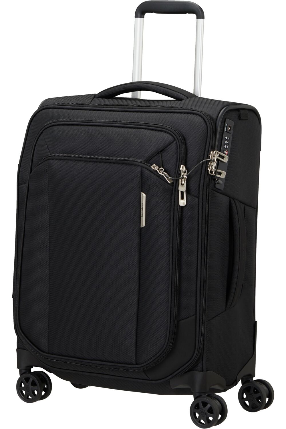 Samsonite Respark Trolley mit 4 Rollen 55cm Strict + GRATIS HOTELGUTSCHEIN Ozone Black