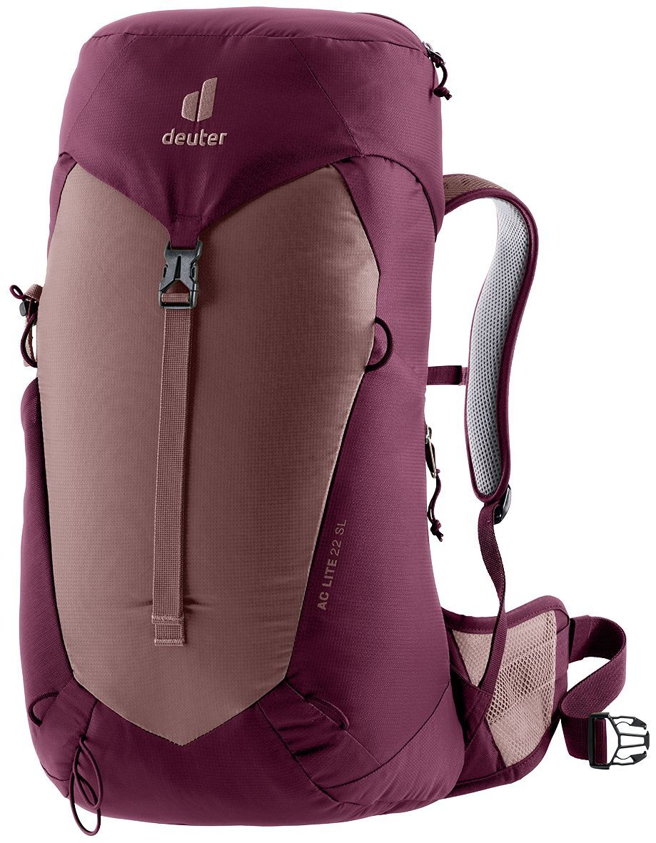 Deuter AC Lite 22 SL Wanderrucksack ashrose-cassis