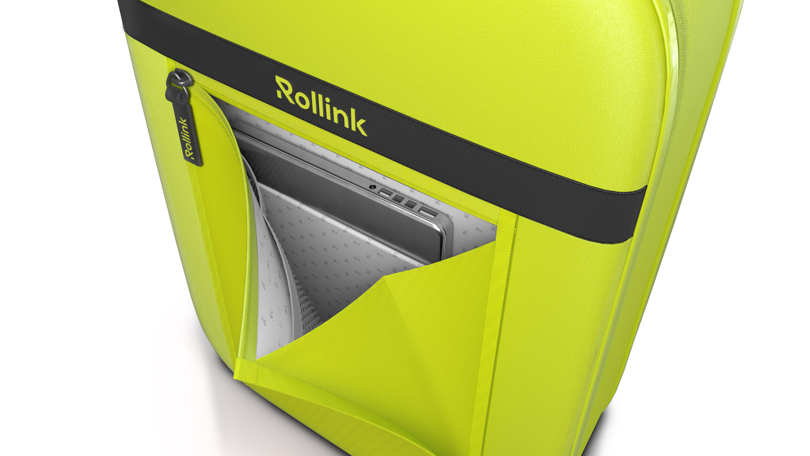 Rollink Flex Aura 21" Handgepäck Trolley Limeade