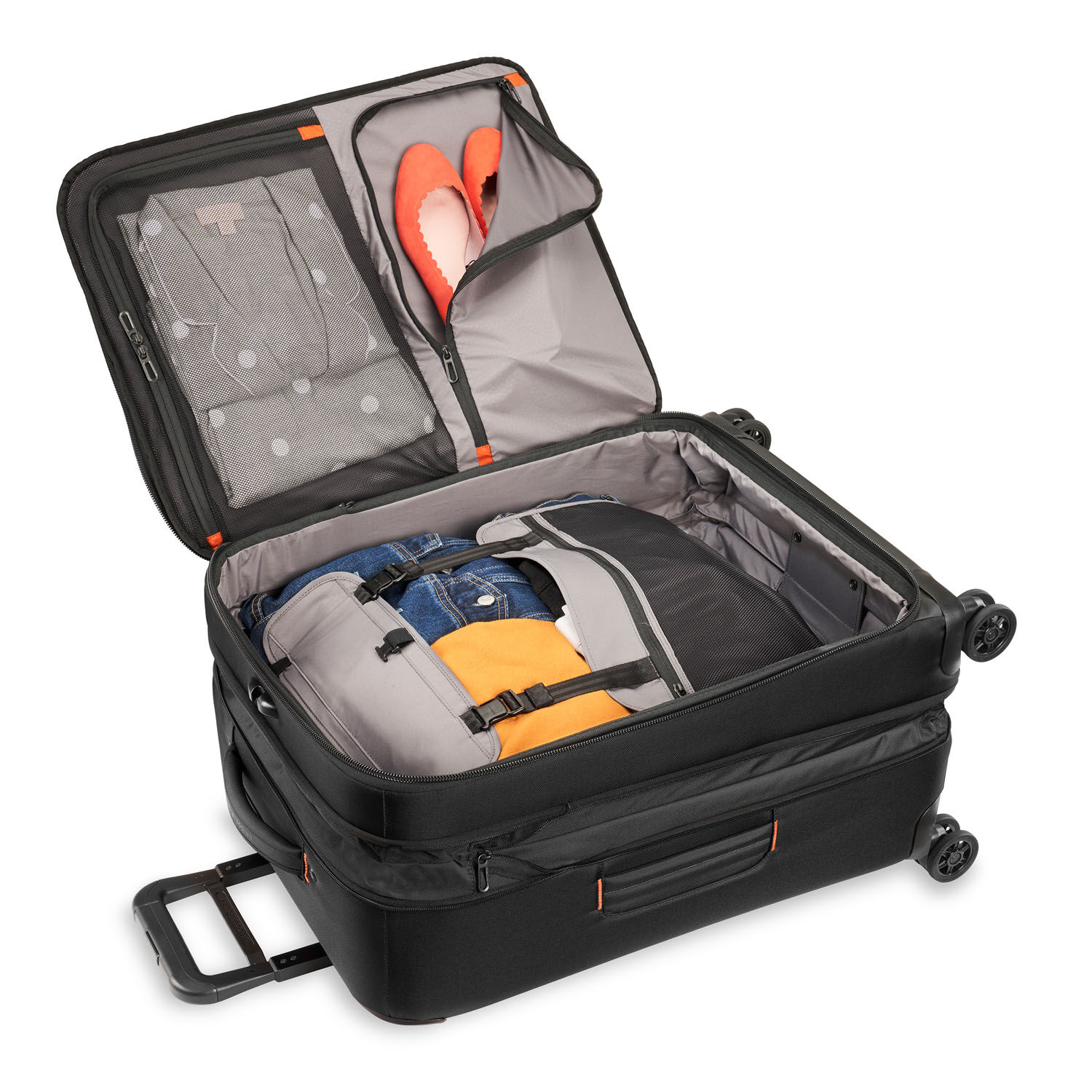 Briggs & Riley ZDX Medium Expandable Spinner 26" Black Briggs & Riley ZDX Medium Expandable Spinner 26" Black