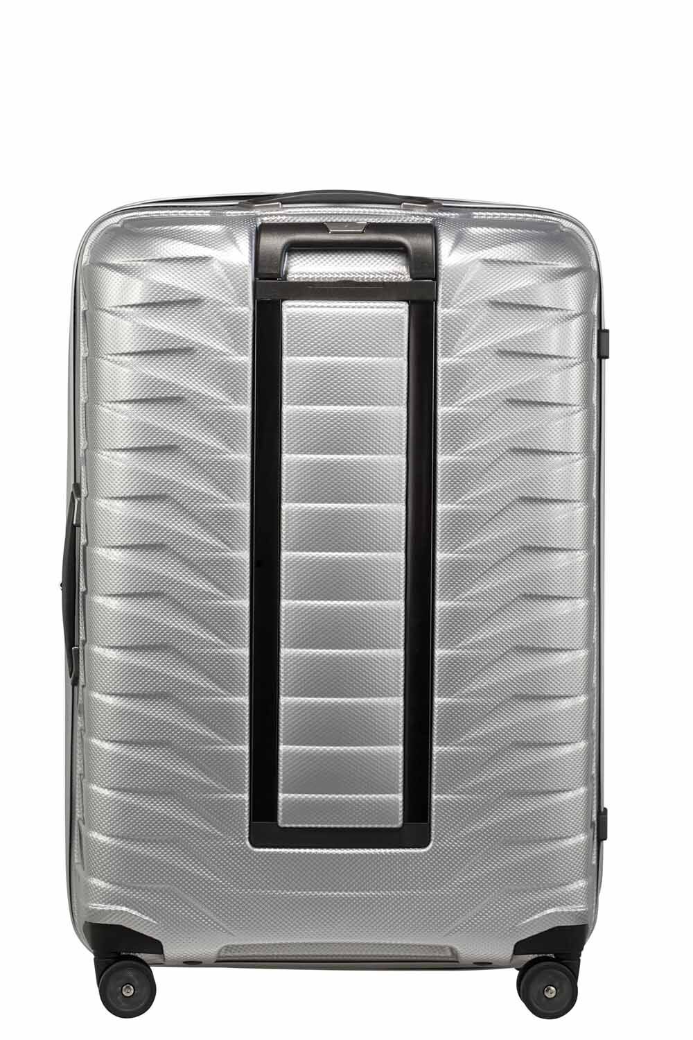 Samsonite Proxis Trolley mit 4 Rollen 75cm + GRATIS HOTELGUTSCHEIN Silber Samsonite Proxis Trolley mit 4 Rollen 75cm + GRATIS HOTELGUTSCHEIN Silber