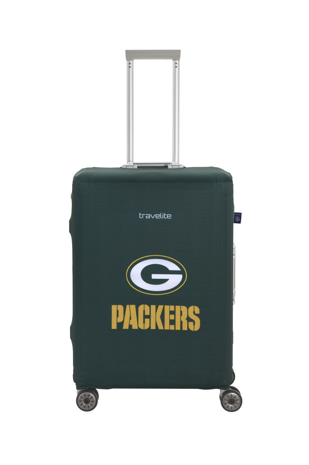 Travelite x NFL Kofferhülle M, Green Bay Packers