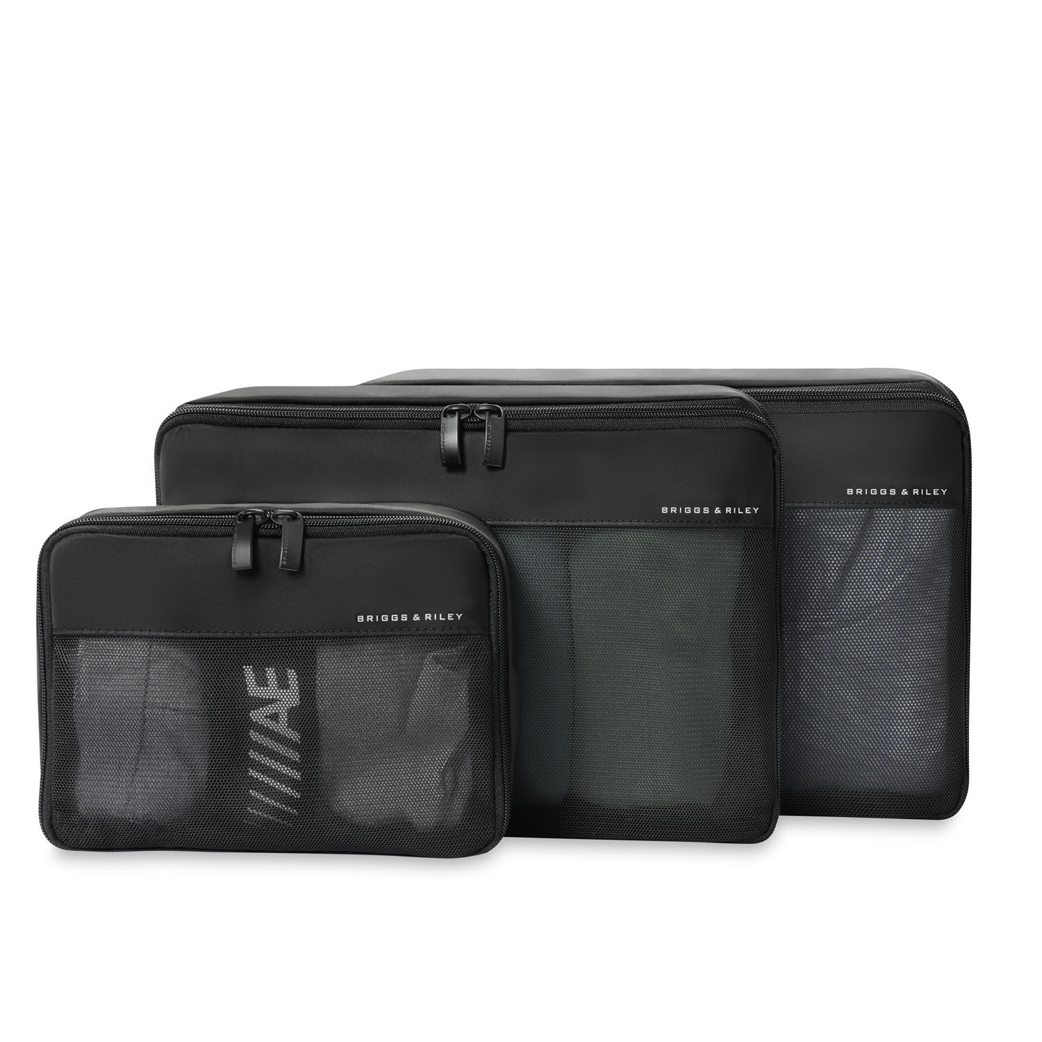 Briggs & Riley Travel Essentials Carry On Packing Cube 3-teilige Set Black