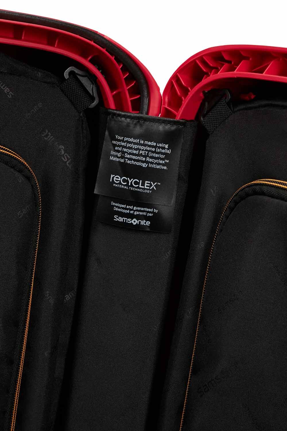 Samsonite Essens Trolley mit 4 Rollen 75cm + GRATIS HOTELGUTSCHEIN Hibiscus Red