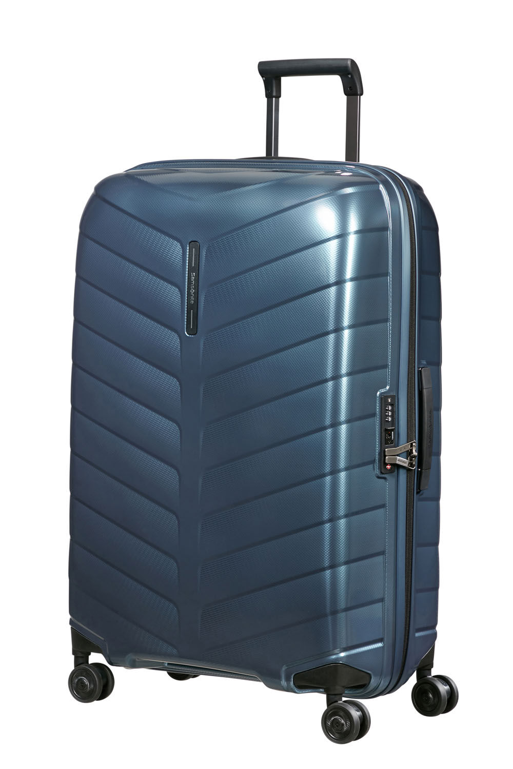 Samsonite Attrix Trolley mit 4 Rollen 75cm Steel Blue