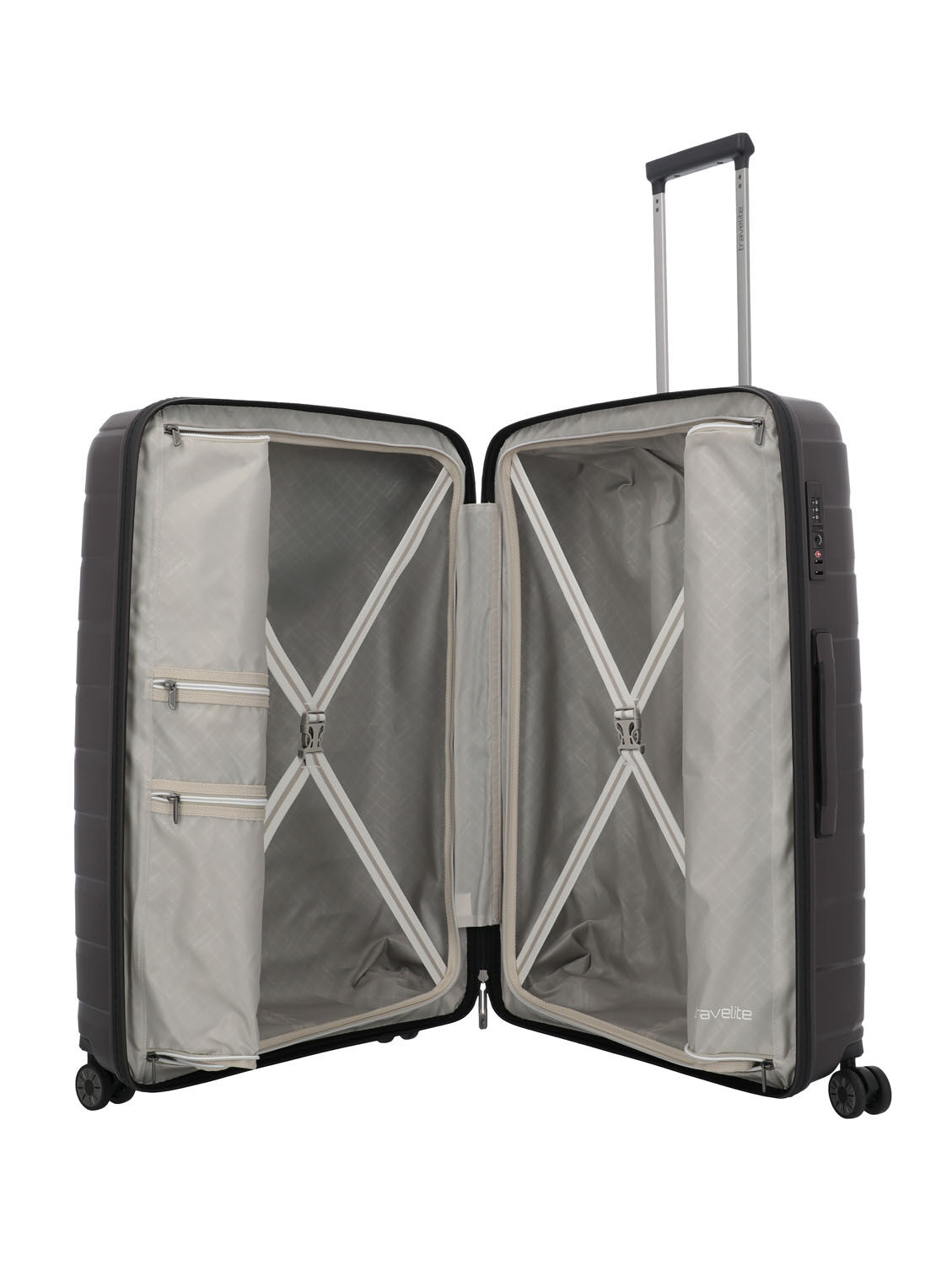 Travelite Air Base 4-Rad Trolley Set L/M-erw/S Coffee Travelite Air Base 4-Rad Trolley Set L/M-erw/S Coffee