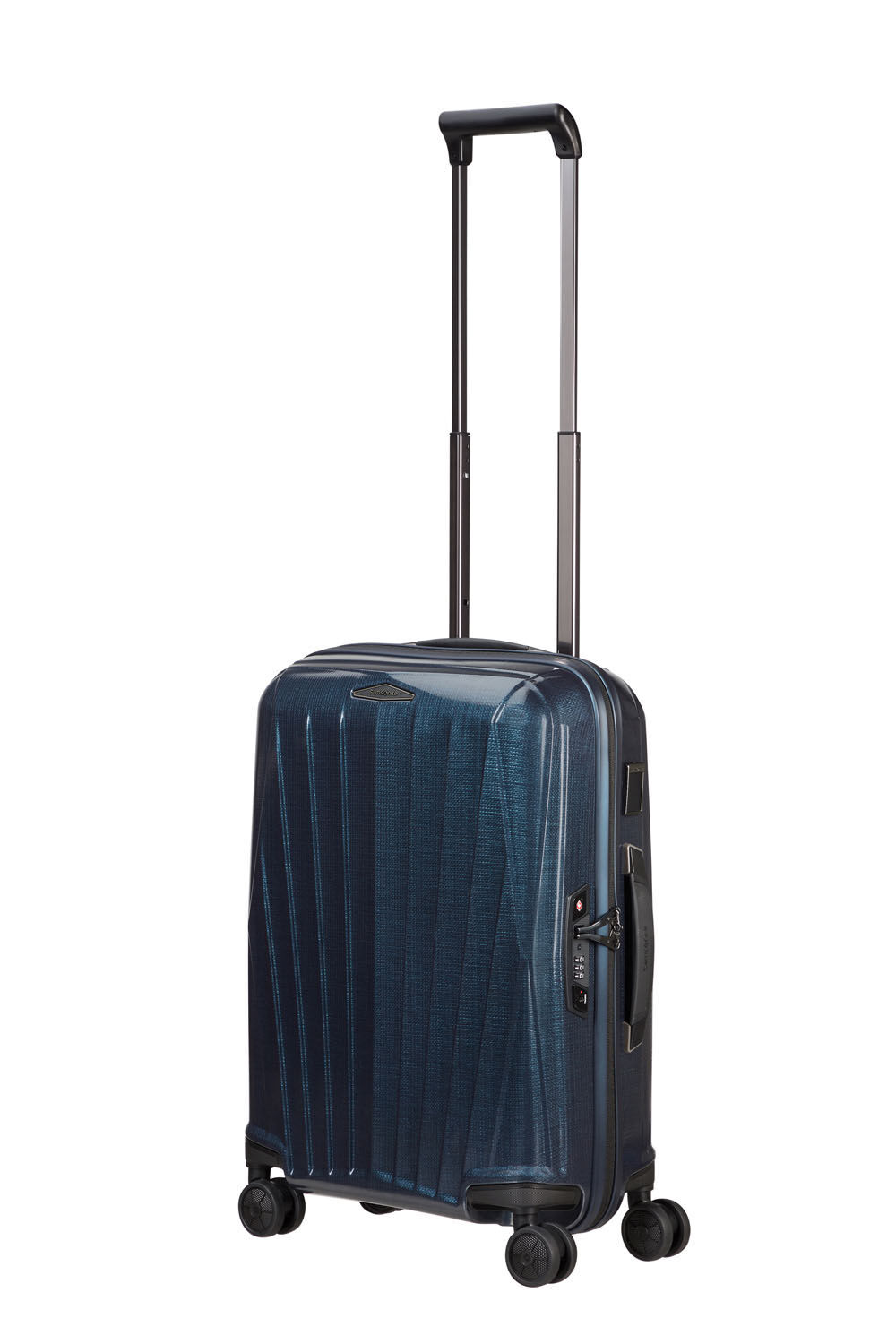 Samsonite Major-Lite Trolley mit 4 Rollen erweiterbar 55cm + GRATIS HOTELGUTSCHEIN Midnight Blue