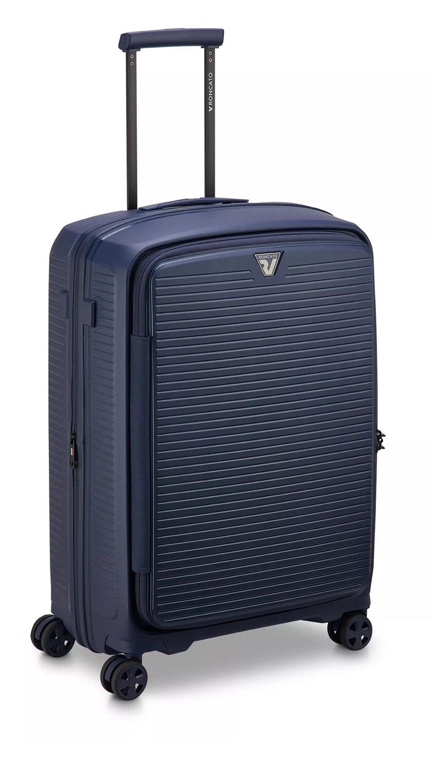 Roncato ARCADE DLX Trolley M (67cm) Erweiterbar Nachtblau