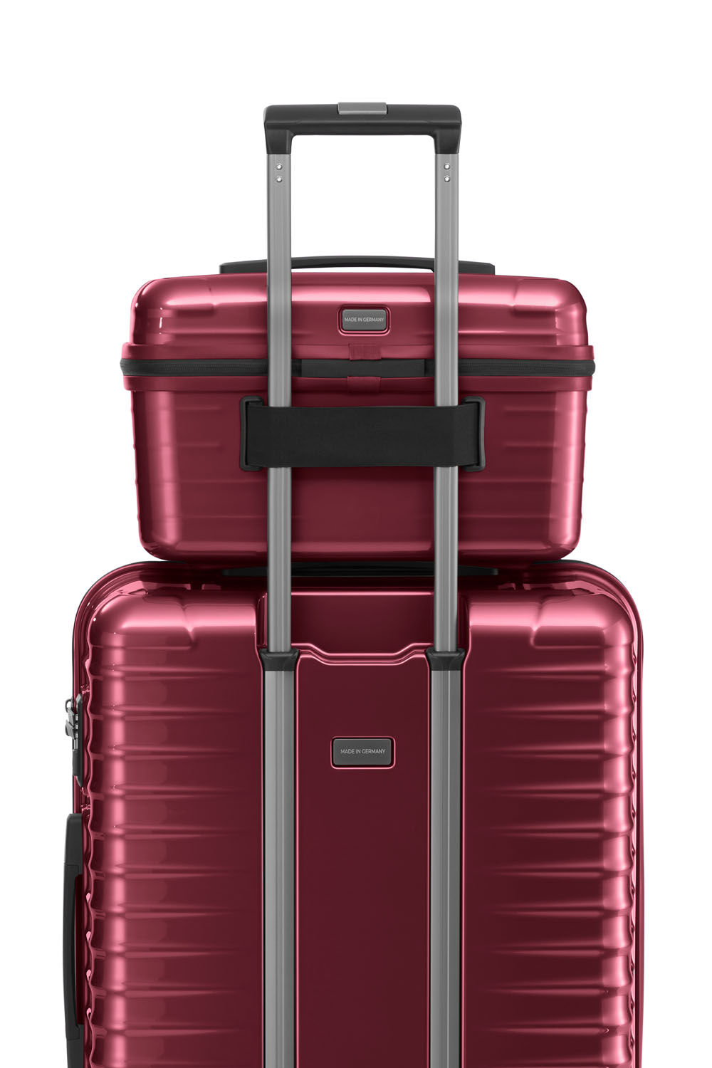 TITAN Litron Beautycase + Gratis Hotelgutschein Kirschrot