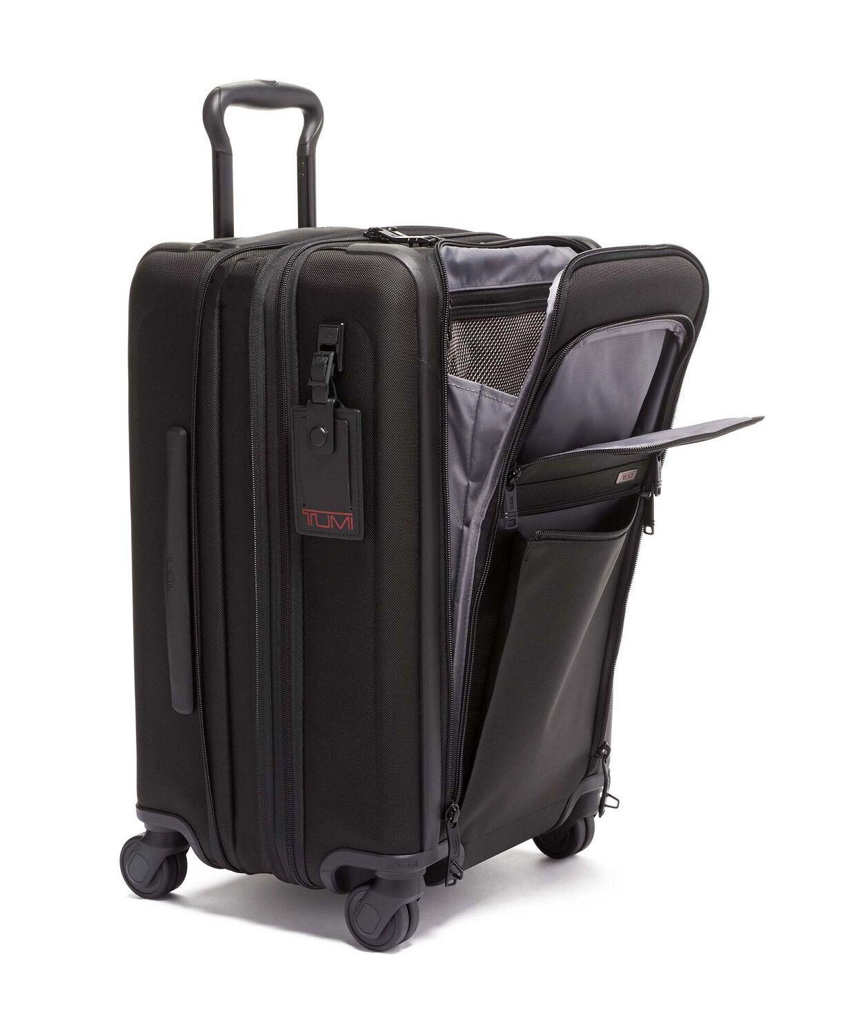 Tumi Alpha 3 Internationales Handgepäck auf 4 Rollen, erweiterbar + GRATIS HOTELGUTSCHEIN black Tumi Alpha 3 Internationales Handgepäck auf 4 Rollen, erweiterbar + GRATIS HOTELGUTSCHEIN black