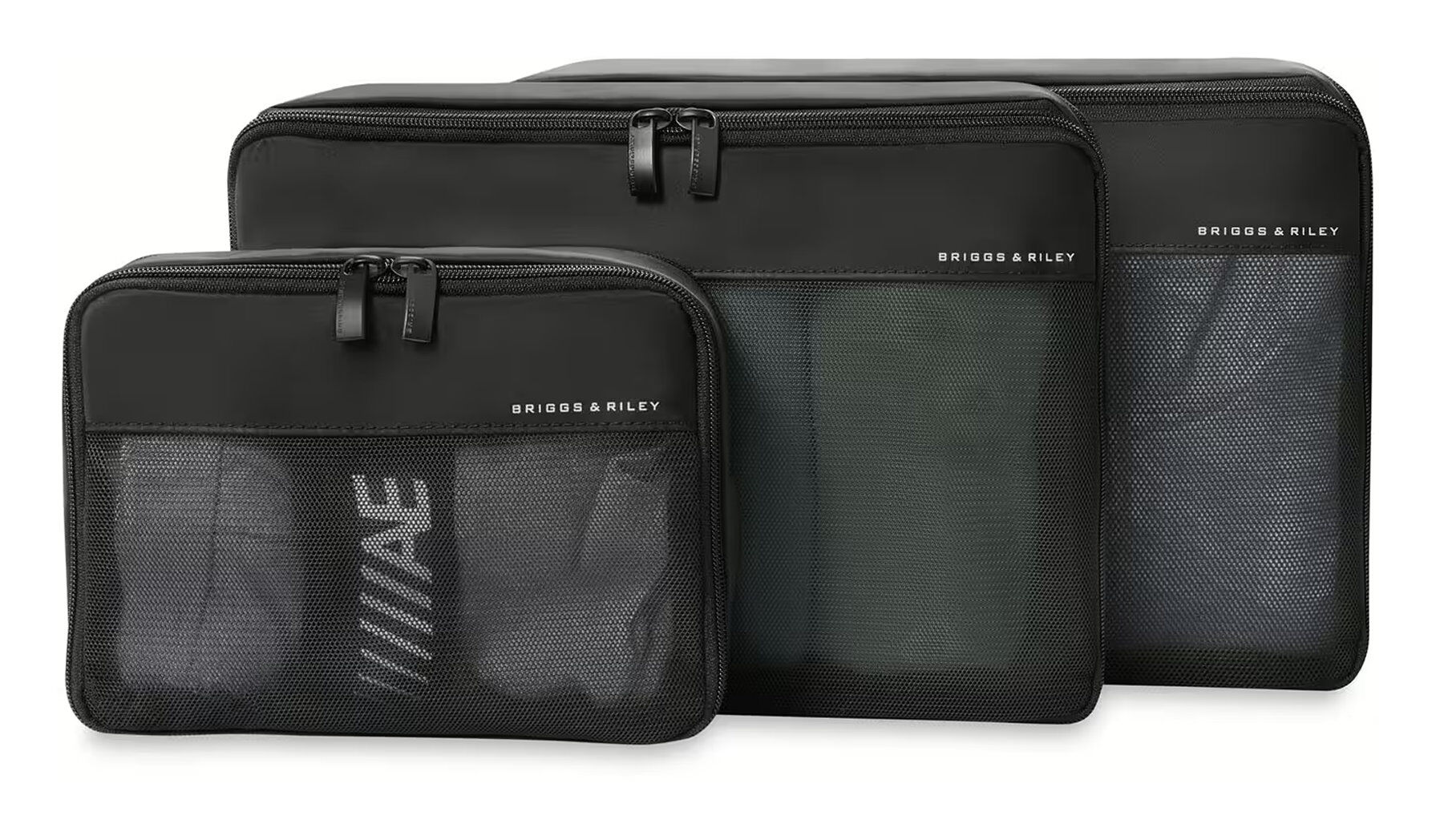 Briggs & Riley Travel Essentials Carry On Packing Cube 3-teilige Set Black