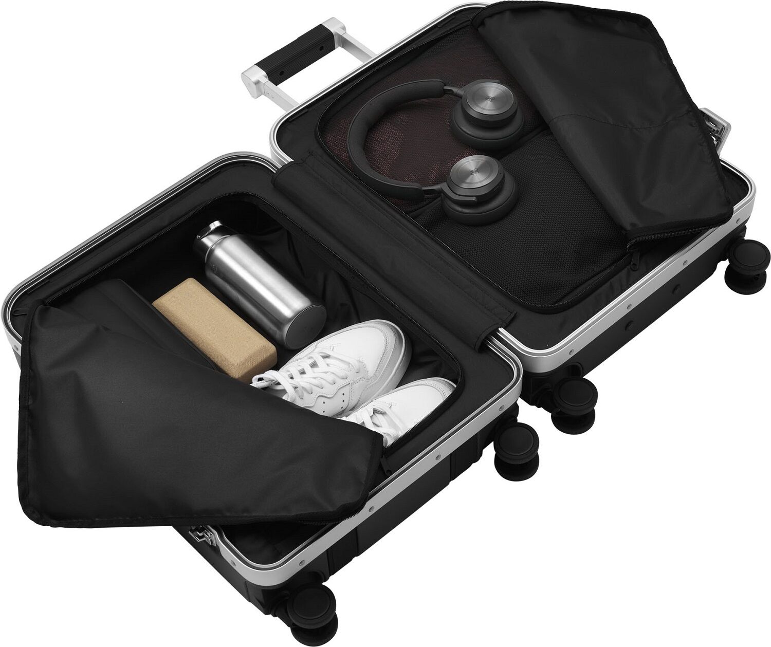 D_b_ Ramverk Pro Carry-on mit Aluminiumrahmen Silver
