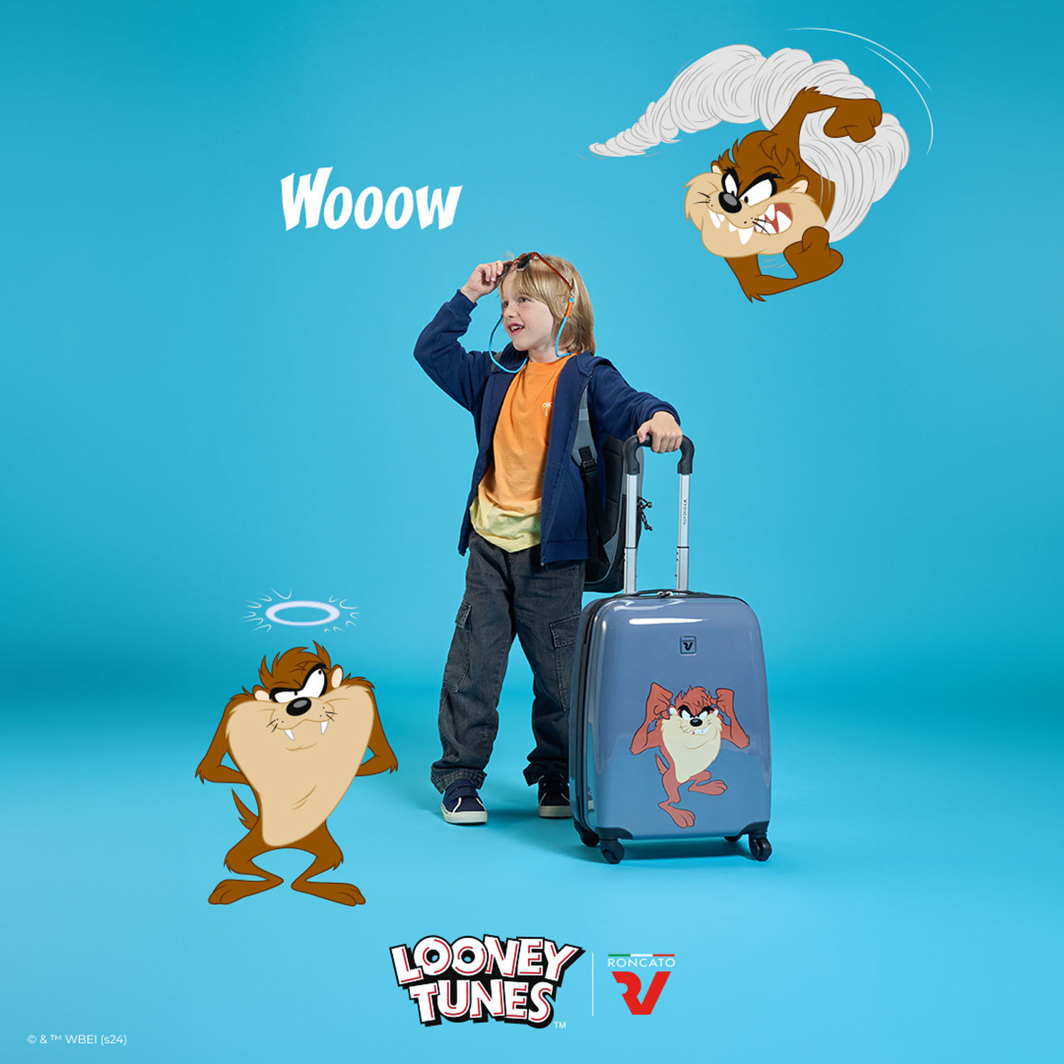 Roncato Looney Tunes™ Junior Carry-on Trolley 50 cm Taz