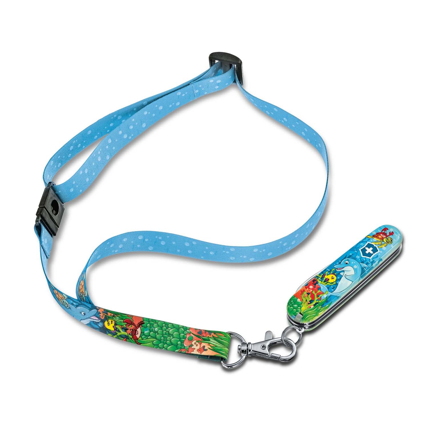 Victorinox My First Victorinox Set, Tier-Edition, Kindertaschenmesser Delfin Edition