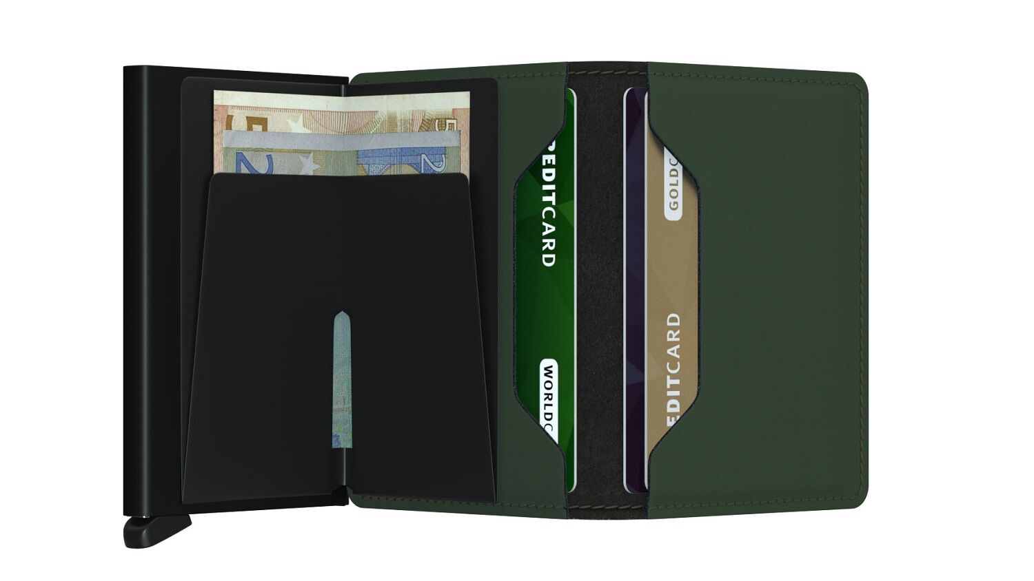 Secrid Slimwallet Matte SM-Green-Black