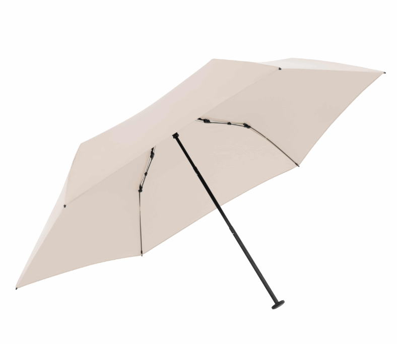 doppler Zero,99 Manuell Unglaublich Leichter Taschenschirm harmonic beige