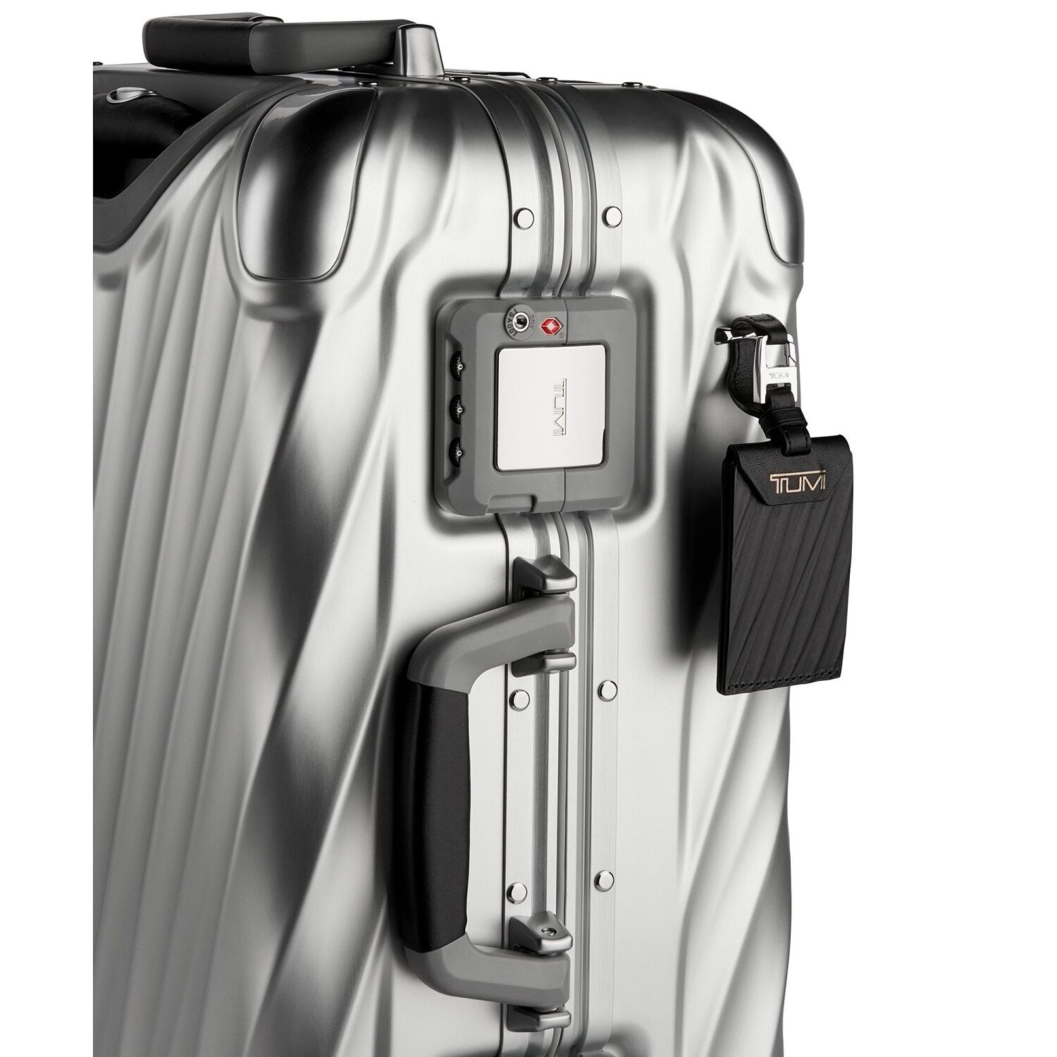 Tumi 19 Degree Aluminium Handgepäck Continental 56 cm + Gratis Hotelgutschein Silver