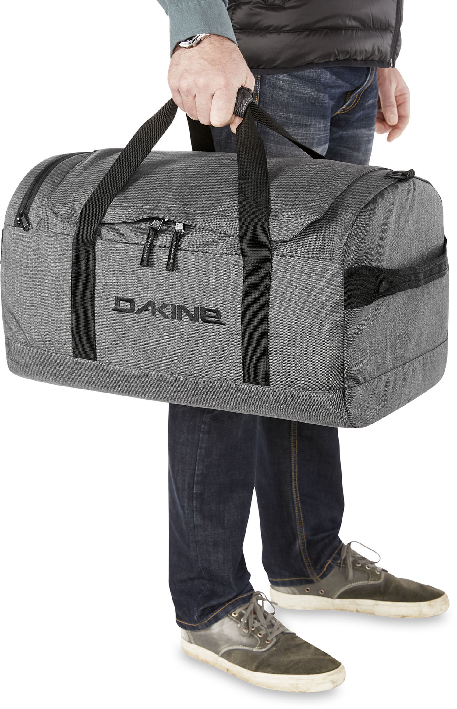Dakine EQ Duffle 50L Sporttasche Black Dakine EQ Duffle 50L Sporttasche Black