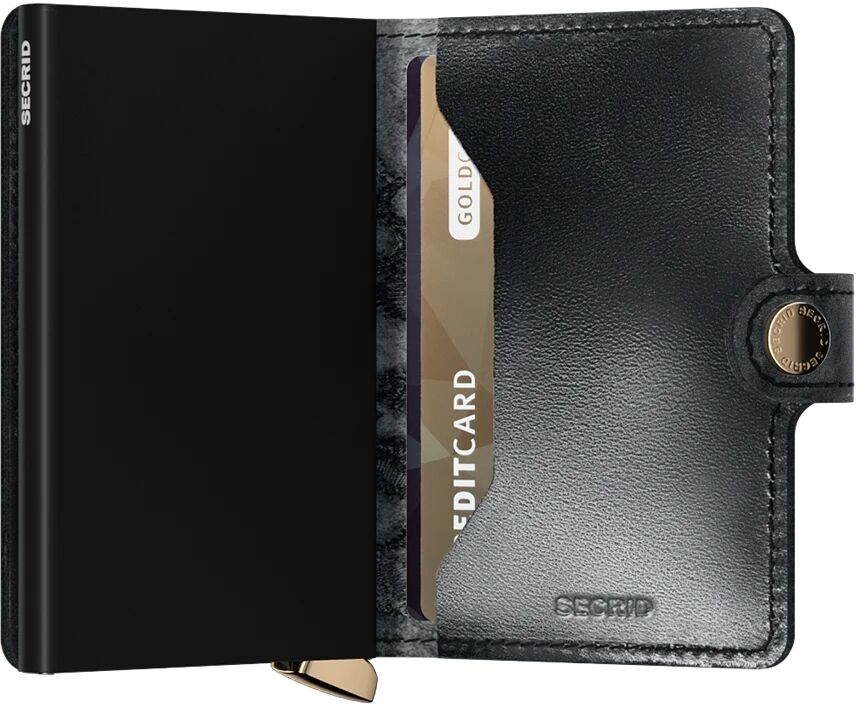 Secrid Miniwallet Premium Stitch Floral MSt-Black