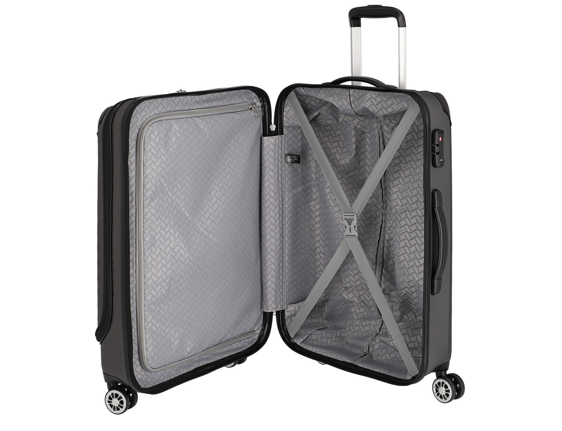 Travelite City 4-Rad Trolley L-erw /M-erw und S Anthrazit